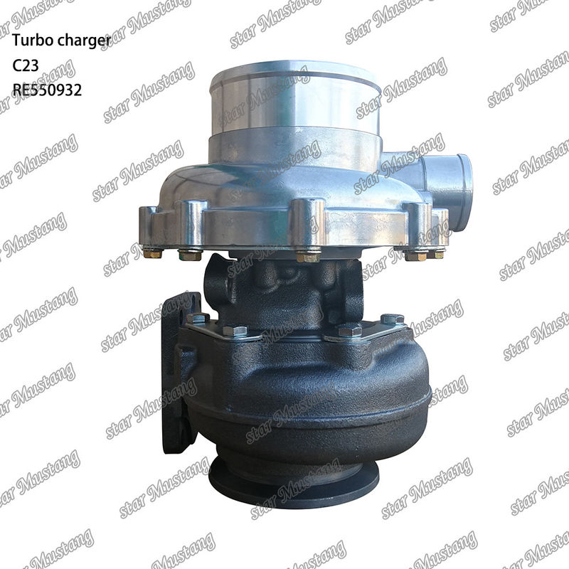 C23 228 John Deere RE550932 MUTOR TURBO CHARGER Parte del motor con estructura integral y 6 meses