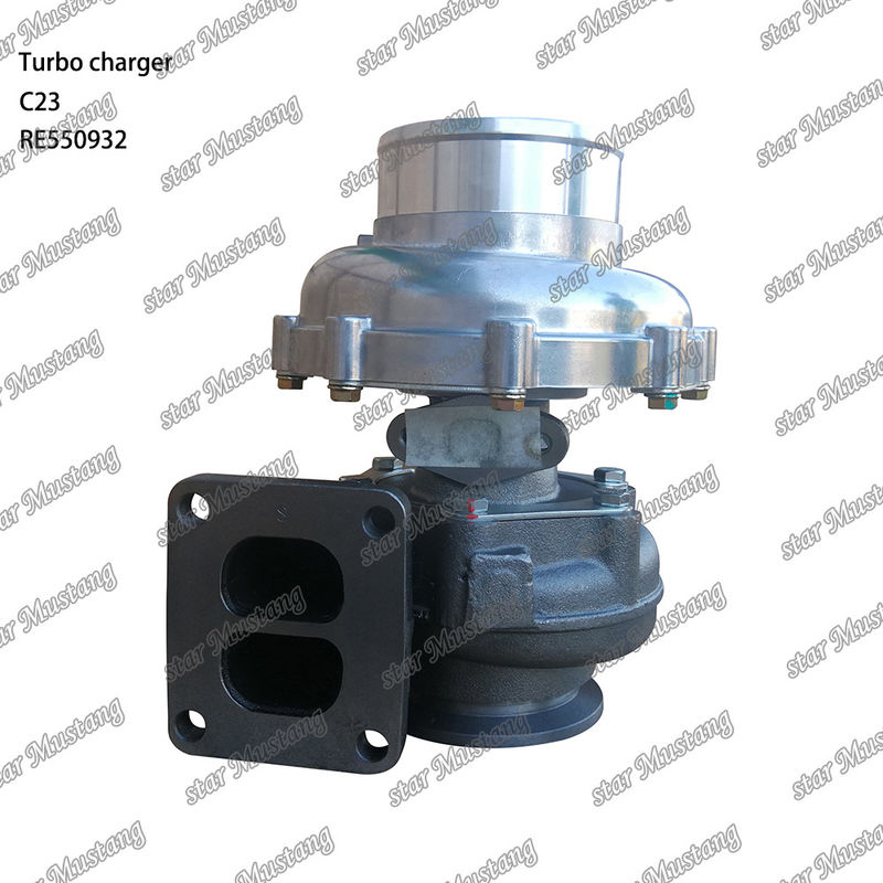 C23 228 John Deere RE550932 MUTOR TURBO CHARGER Parte del motor con estructura integral y 6 meses