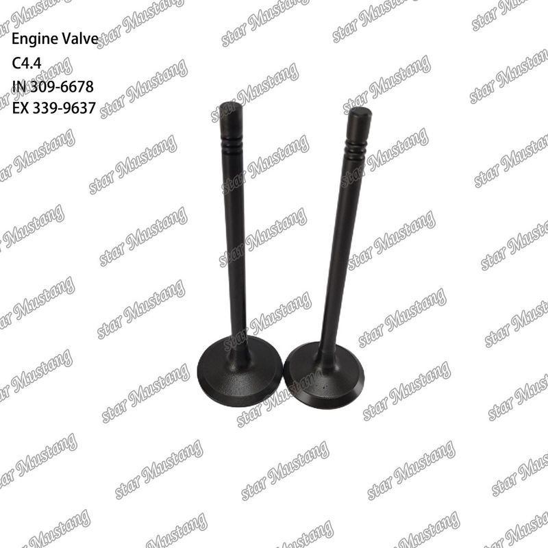 Válvula original para motores diesel C4.4 IN 309-6678 EX 339-9637 para piezas Caterpillar
