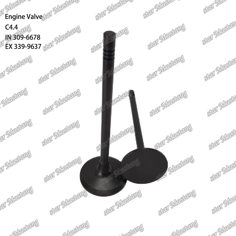 Válvula original para motores diesel C4.4 IN 309-6678 EX 339-9637 para piezas Caterpillar