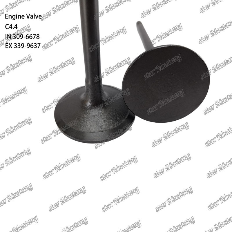 Válvula original para motores diesel C4.4 IN 309-6678 EX 339-9637 para piezas Caterpillar