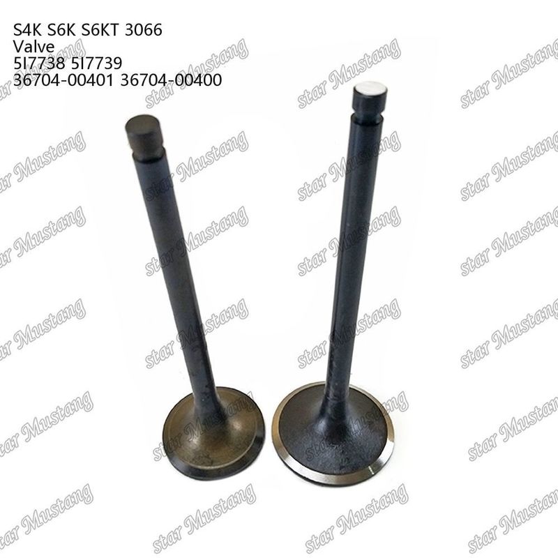 Válvula S4K S6K S6KT 3066 5I7738 5I7739 36704-00401 36704-00400 Adecuada para piezas de repuesto de motores Caterpillar