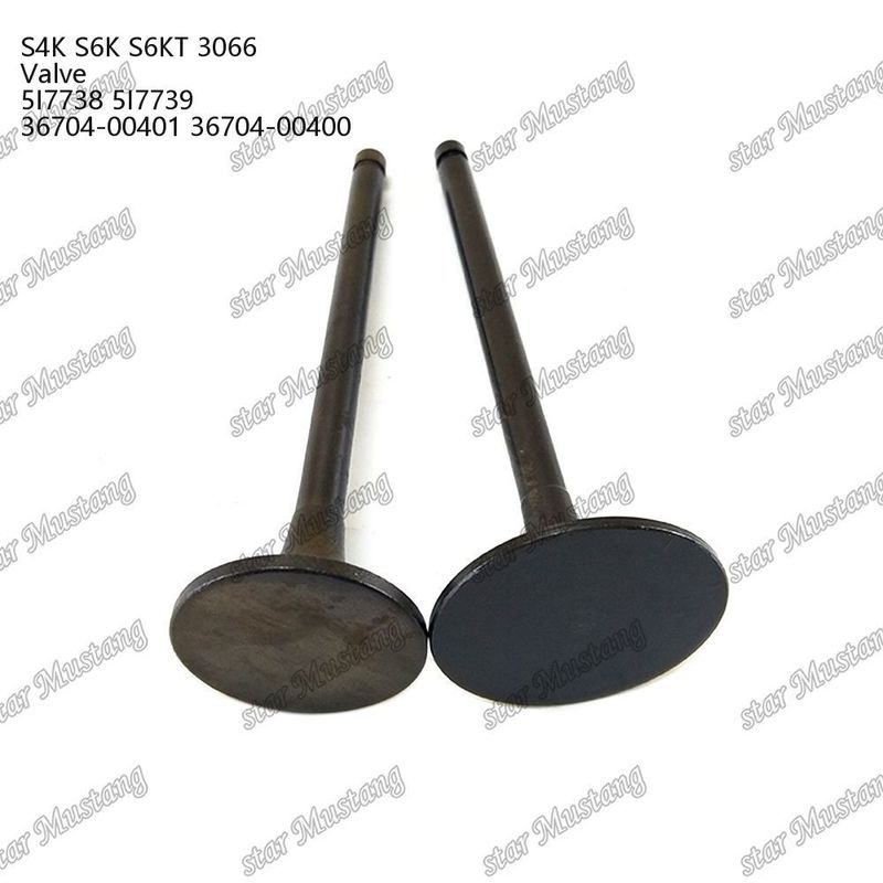 Válvula S4K S6K S6KT 3066 5I7738 5I7739 36704-00401 36704-00400 Adecuada para piezas de repuesto de motores Caterpillar