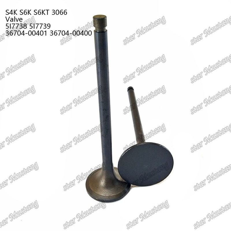 Válvula S4K S6K S6KT 3066 5I7738 5I7739 36704-00401 36704-00400 Adecuada para piezas de repuesto de motores Caterpillar
