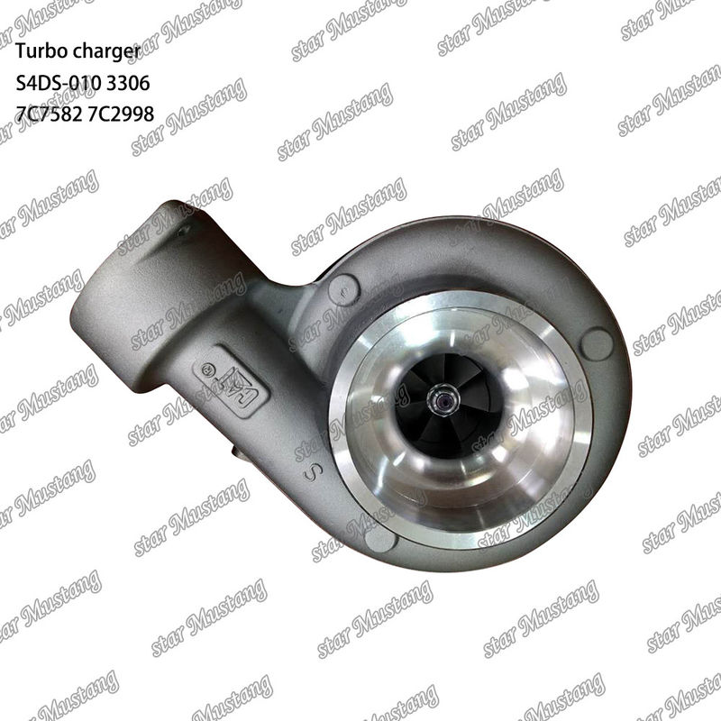 Turbocompresor S4DS-010 3306 7C7582 7C2998 Parte del motor con estructura integral y 6 meses