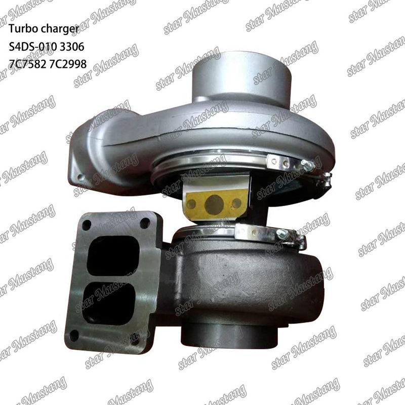Turbocompresor S4DS-010 3306 7C7582 7C2998 Parte del motor con estructura integral y 6 meses