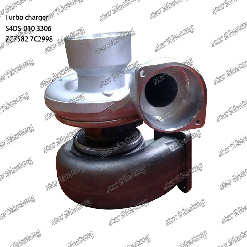 Turbocompresor S4DS-010 3306 7C7582 7C2998 Parte del motor con estructura integral y 6 meses