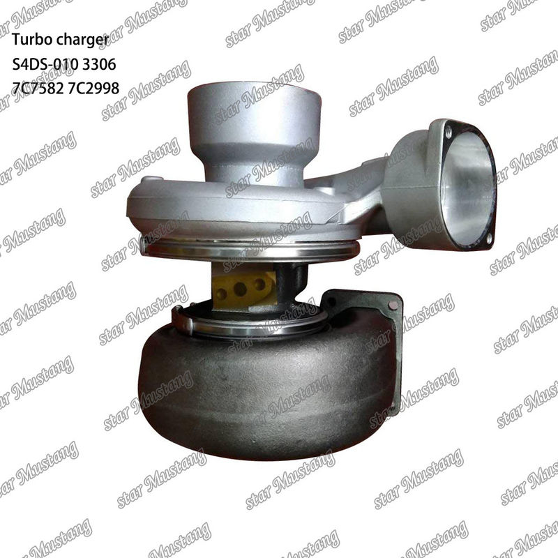 Turbocompresor S4DS-010 3306 7C7582 7C2998 Parte del motor con estructura integral y 6 meses
