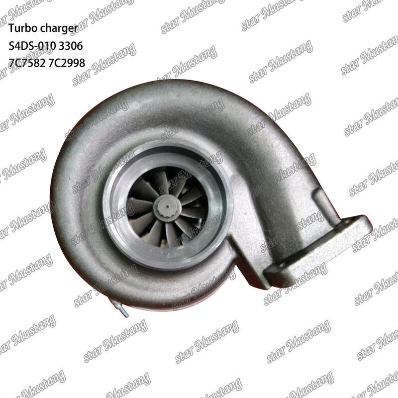 Turbocompresor S4DS-010 3306 7C7582 7C2998 Parte del motor con estructura integral y 6 meses