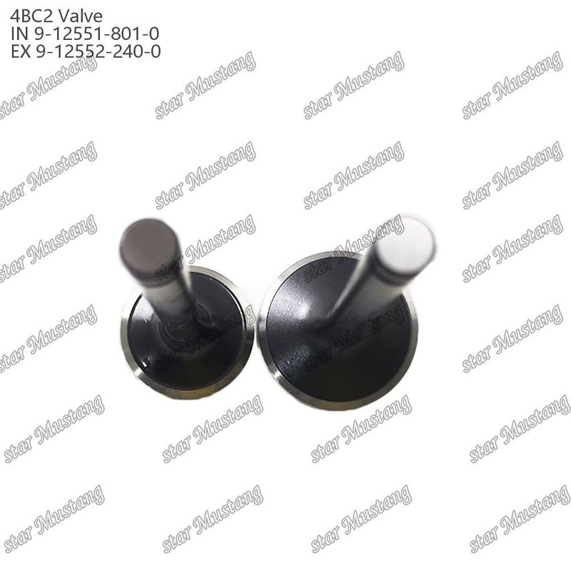 Válvula 4BC2 9-12551-801-0 9-12552-240-0 Adecuada para repuestos de motores Isuzu