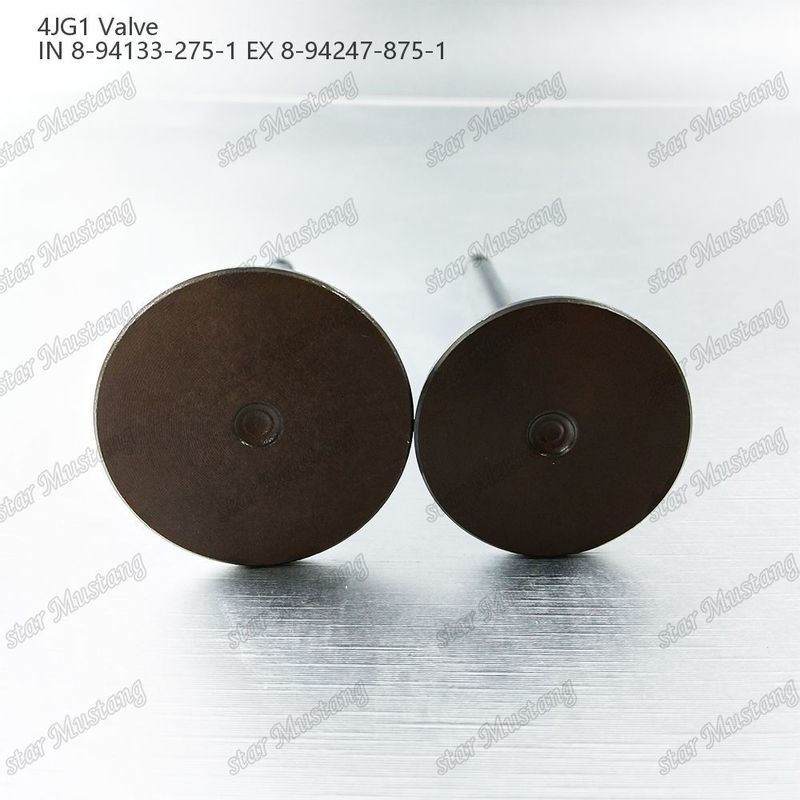 Válvula 4JG1 IN 8-94133-275-1 EX 8-94247-875-1 para repuestos de motores Isuzu