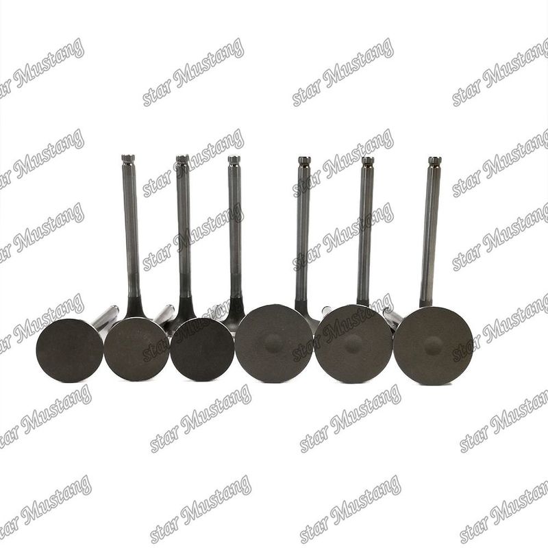 Válvula de motor 6BD1 DB58 IN 65.01735-2558 EX 65.01734-267 Adecuada para repuestos de motores Isuzu