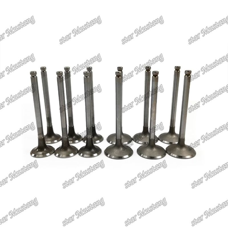 Válvula de motor 6BD1 DB58 IN 65.01735-2558 EX 65.01734-267 Adecuada para repuestos de motores Isuzu