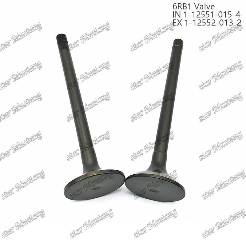 Válvula 6RB1 IN 1-12551-015-4 EX 1-12552-013-2 Adecuada para repuestos de motores Isuzu