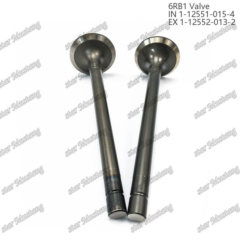 Válvula 6RB1 IN 1-12551-015-4 EX 1-12552-013-2 Adecuada para repuestos de motores Isuzu