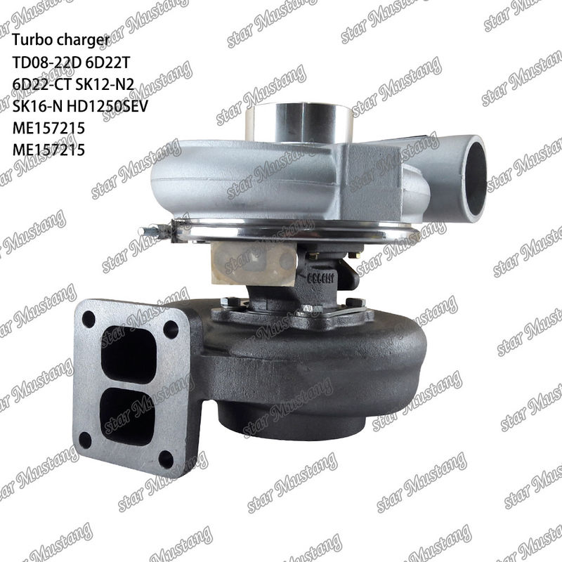 TD08-22D 6D22T 6D22-CT SK12-N2 SK16-N HD1250SEV Turbocargador ME157215 ME157215 Para el motor de Mitsubishi