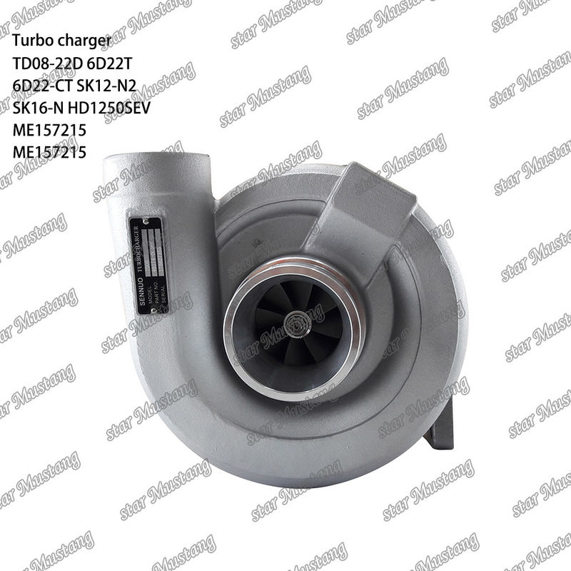 TD08-22D 6D22T 6D22-CT SK12-N2 SK16-N HD1250SEV Turbocargador ME157215 ME157215 Para el motor de Mitsubishi