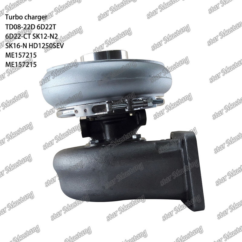 TD08-22D 6D22T 6D22-CT SK12-N2 SK16-N HD1250SEV Turbocargador ME157215 ME157215 Para el motor de Mitsubishi