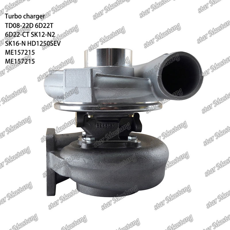 TD08-22D 6D22T 6D22-CT SK12-N2 SK16-N HD1250SEV Turbocargador ME157215 ME157215 Para el motor de Mitsubishi