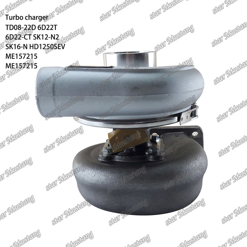 TD08-22D 6D22T 6D22-CT SK12-N2 SK16-N HD1250SEV Turbocargador ME157215 ME157215 Para el motor de Mitsubishi