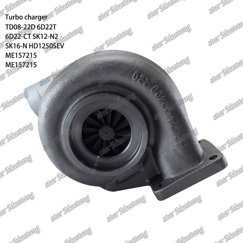 TD08-22D 6D22T 6D22-CT SK12-N2 SK16-N HD1250SEV Turbocargador ME157215 ME157215 Para el motor de Mitsubishi