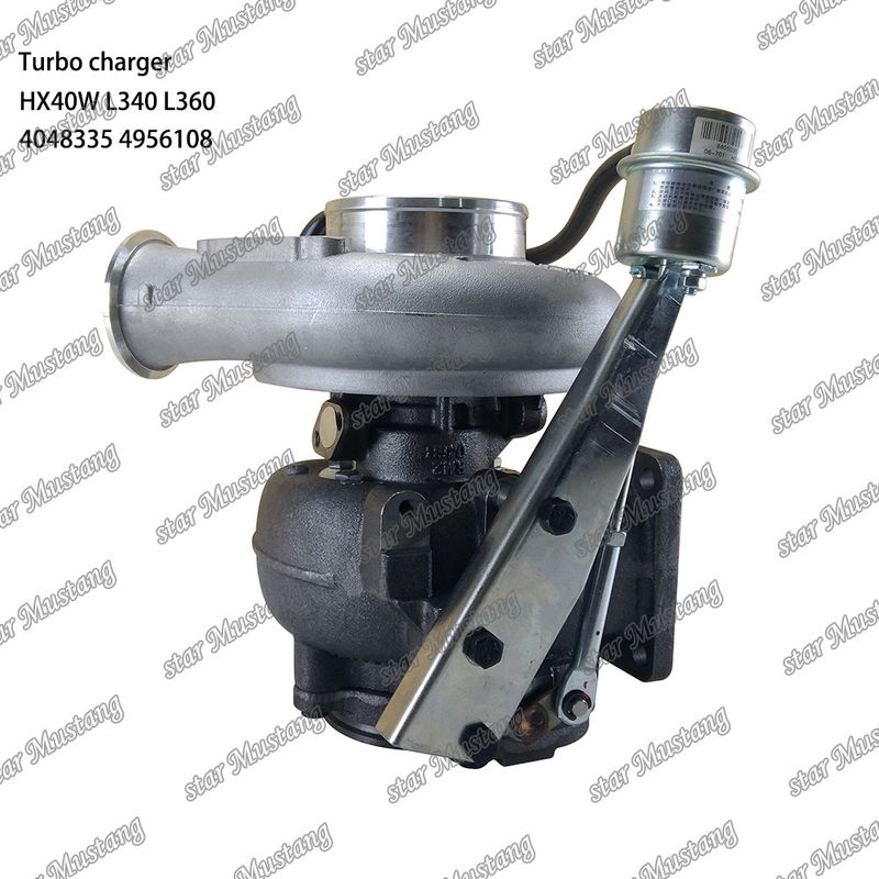 Turbocompresor HX40W L340 L360 4048335 4956108 Parte del motor con estructura integrada y 6 meses