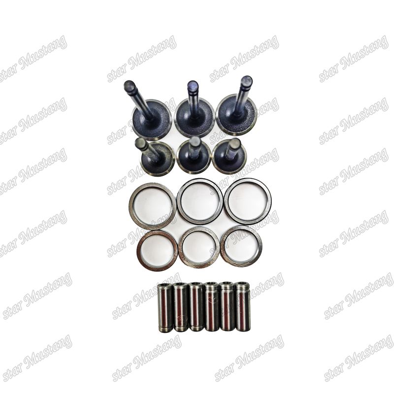 Silla de válvula y guía 3TNE68 129900-32001 129900-32002 129100-51300 120130-11860 con estado de stock de estructura integral