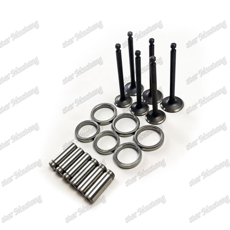 Silla de válvula y guía 3TNE68 129900-32001 129900-32002 129100-51300 120130-11860 con estado de stock de estructura integral
