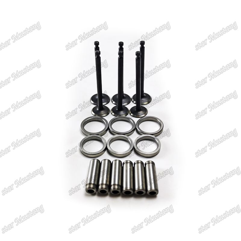 Silla de válvula y guía 3TNE68 129900-32001 129900-32002 129100-51300 120130-11860 con estado de stock de estructura integral