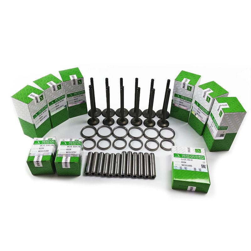 6D34 Guía de la válvula del asiento de la válvula con estructura integral y 6 meses ME013810 ME220217 ME013297 ME013188 ME031886 Parte del motor