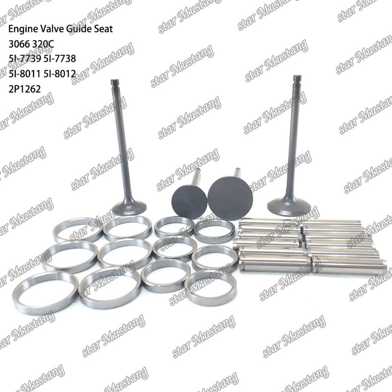Guía de válvulas 3066 320C 5I-7739 5I-7738 5I-8011 5I-8012 2P1262 Parte del motor con estructura integral y estado de stock de 6 meses