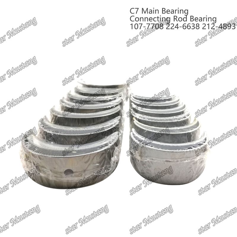 Rodamiento principal y rodamiento con barra C7 107-7708 224-6638 212-4893 Adecuado para piezas de repuesto de motores Caterpillar