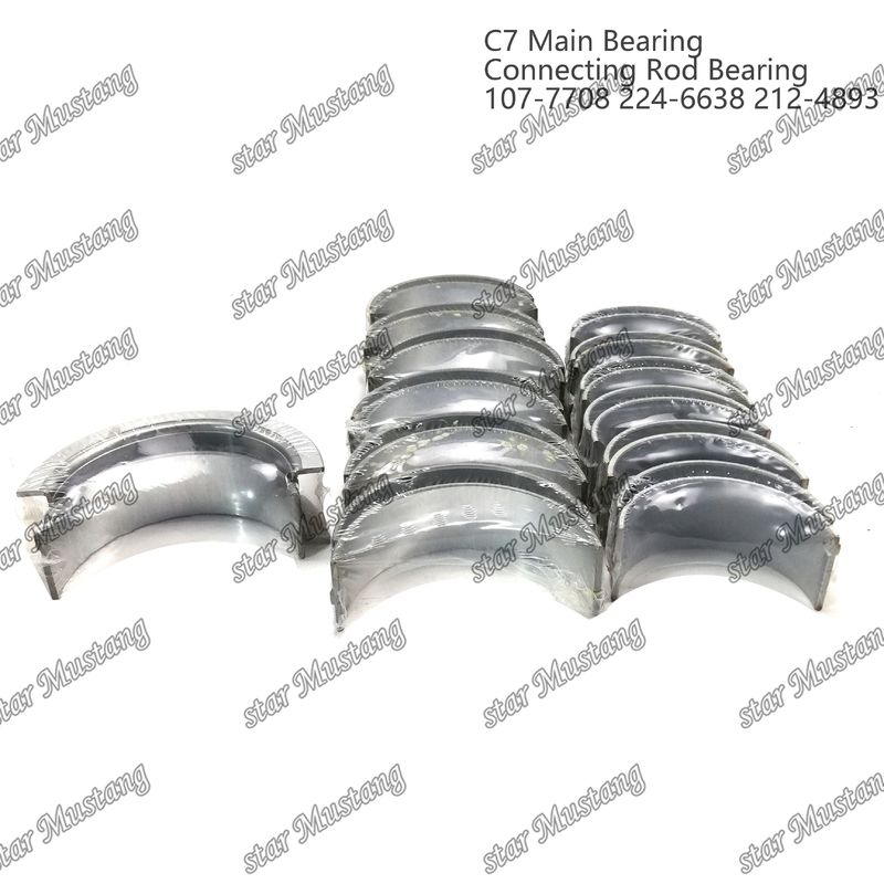 Rodamiento principal y rodamiento con barra C7 107-7708 224-6638 212-4893 Adecuado para piezas de repuesto de motores Caterpillar