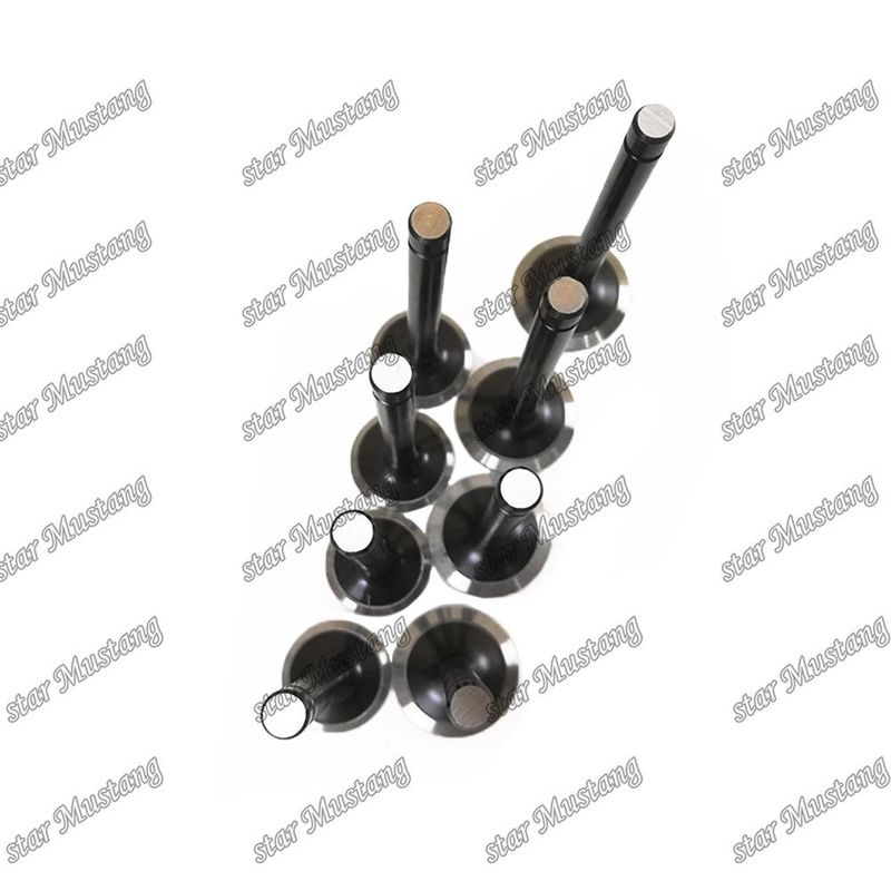 Válvula de estructura integral de stock original D1302 D1402 V1702 V1902 F2302 F2402 S2802 IN 17331-13110 EX 17331-13120 Parte del motor