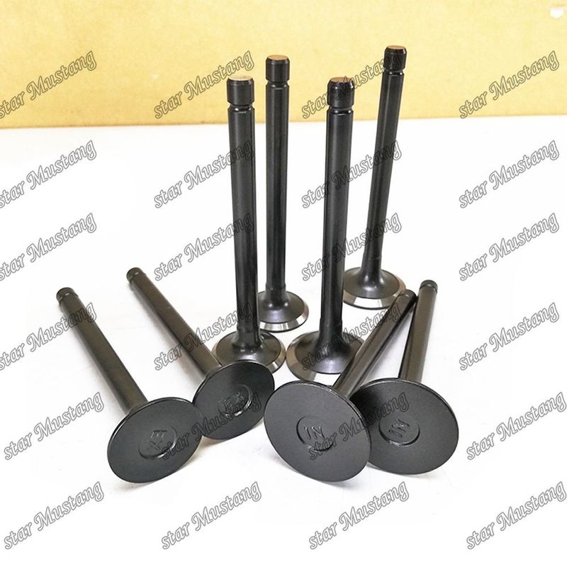 Válvula de estructura integral de stock original D1302 D1402 V1702 V1902 F2302 F2402 S2802 IN 17331-13110 EX 17331-13120 Parte del motor