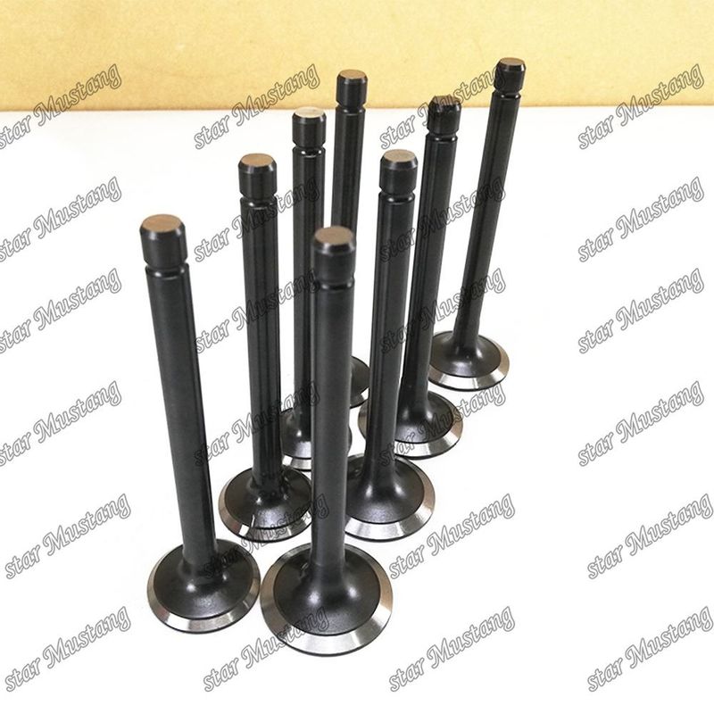 Válvula de estructura integral de stock original D1302 D1402 V1702 V1902 F2302 F2402 S2802 IN 17331-13110 EX 17331-13120 Parte del motor
