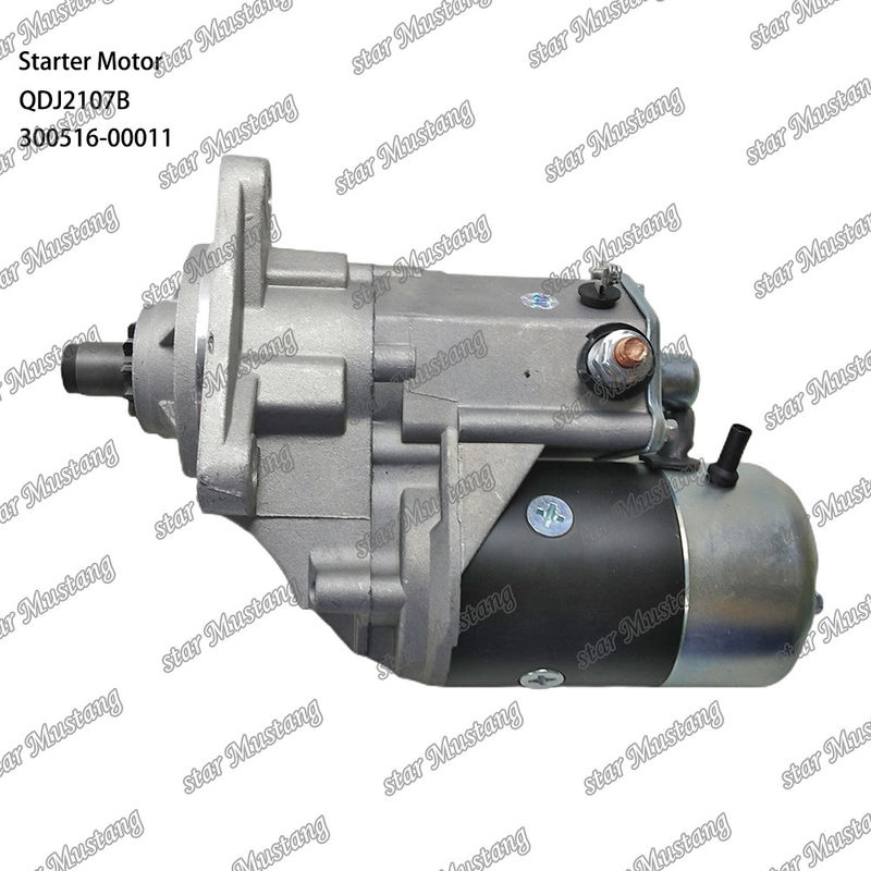 QDJ2107B Motor de arranque del motor 300516-00011 24V 11T 4.5KW Para DOOSAN DAEWOO piezas de repuesto del motor
