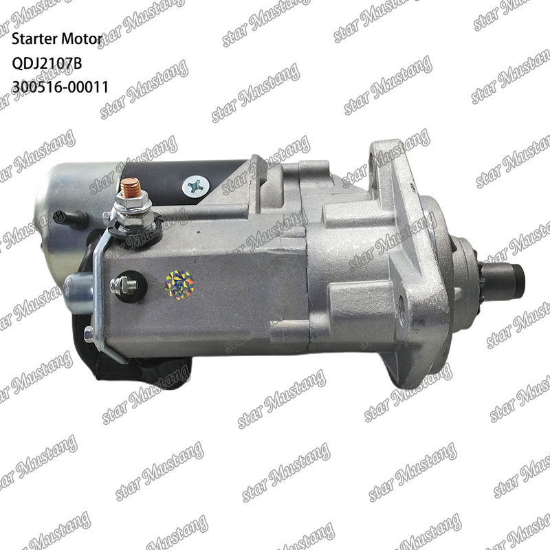 QDJ2107B Motor de arranque del motor 300516-00011 24V 11T 4.5KW Para DOOSAN DAEWOO piezas de repuesto del motor