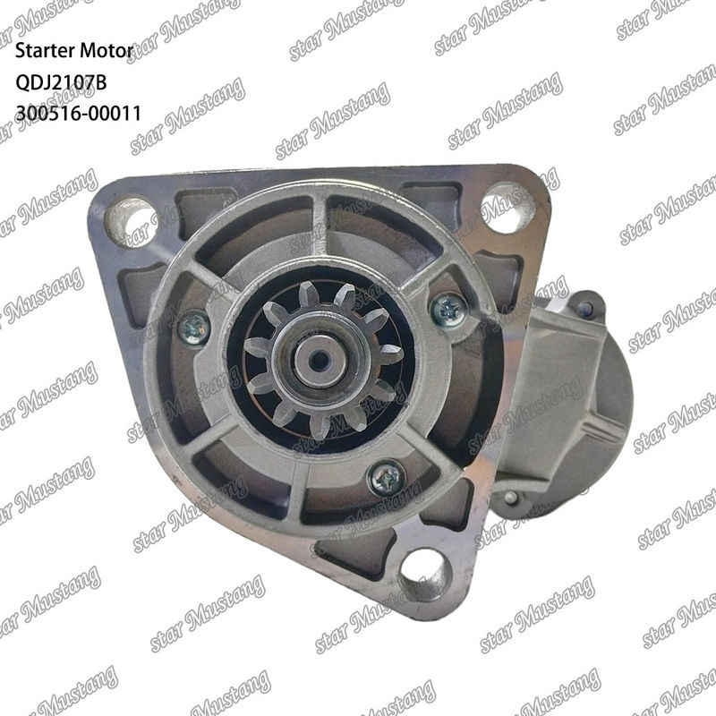QDJ2107B Motor de arranque del motor 300516-00011 24V 11T 4.5KW Para DOOSAN DAEWOO piezas de repuesto del motor