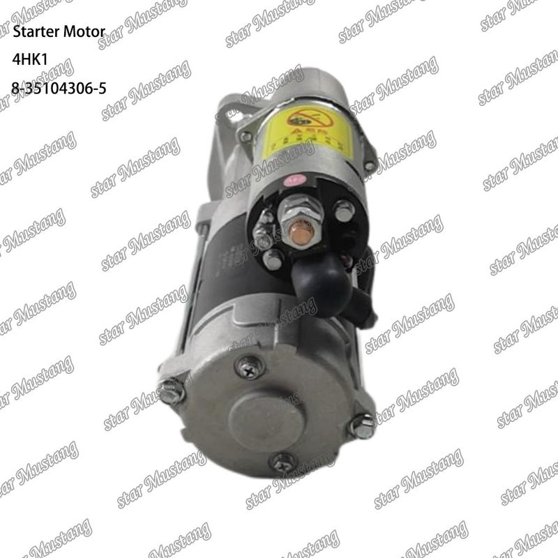 4HK1 Motor motor de arranque 8-35104306-5 24V 13T 5.5KW Para repuestos de motores ISUZU