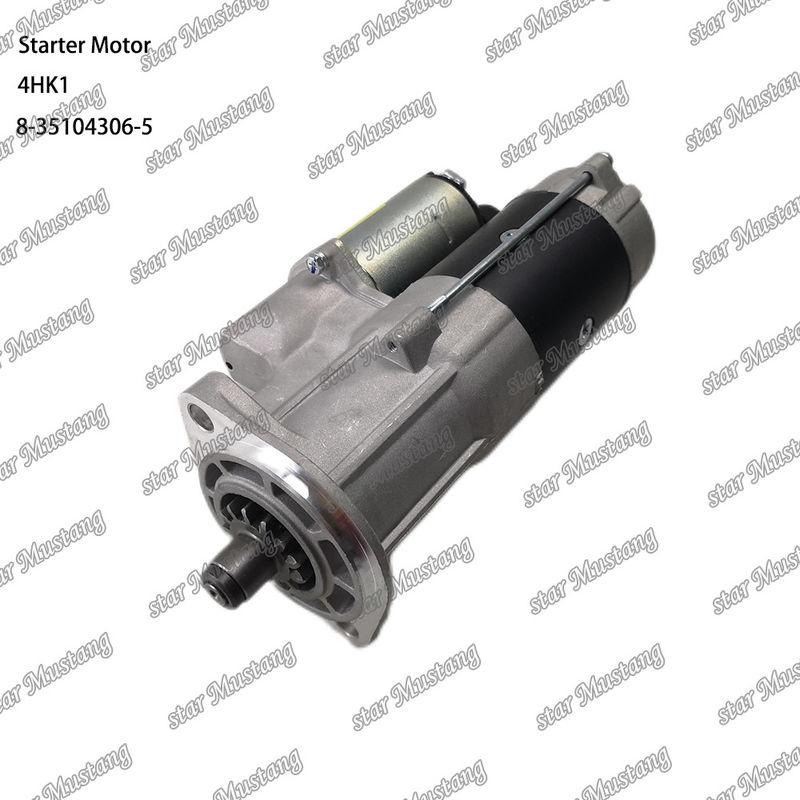 4HK1 Motor motor de arranque 8-35104306-5 24V 13T 5.5KW Para repuestos de motores ISUZU