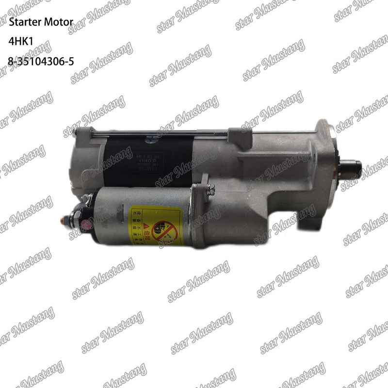 4HK1 Motor motor de arranque 8-35104306-5 24V 13T 5.5KW Para repuestos de motores ISUZU