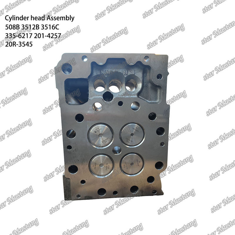 El conjunto de cabeza de cilindro 508B 3512B 3516C 335-6217 201-4257 20R-3545 Para piezas de repuesto del motor Caterpillar Tipo de motor diesel
