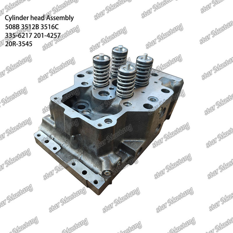 El conjunto de cabeza de cilindro 508B 3512B 3516C 335-6217 201-4257 20R-3545 Para piezas de repuesto del motor Caterpillar Tipo de motor diesel