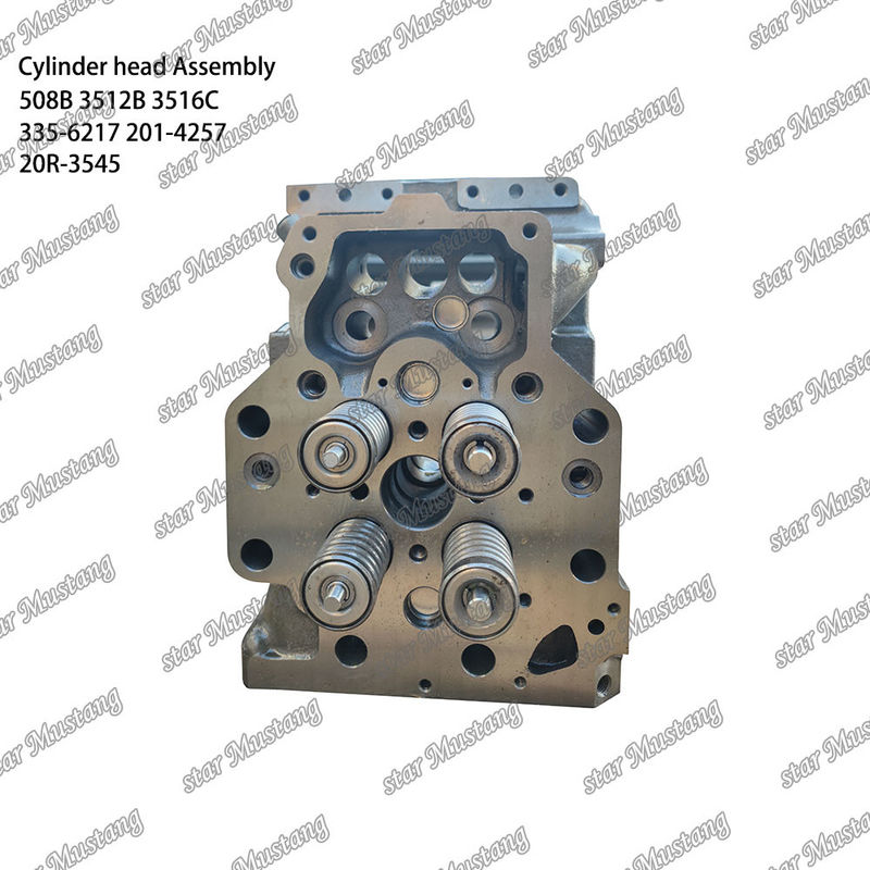 El conjunto de cabeza de cilindro 508B 3512B 3516C 335-6217 201-4257 20R-3545 Para piezas de repuesto del motor Caterpillar Tipo de motor diesel