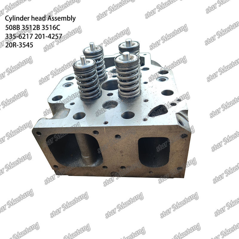 El conjunto de cabeza de cilindro 508B 3512B 3516C 335-6217 201-4257 20R-3545 Para piezas de repuesto del motor Caterpillar Tipo de motor diesel