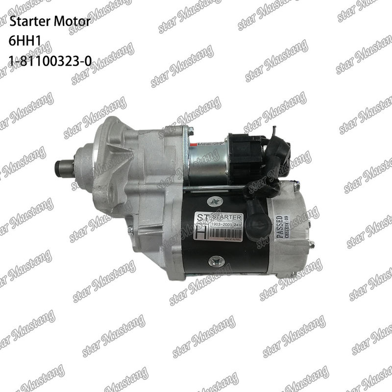 Situación 6HH1 Motor de arranque de motor 11T 24V 5.0KW 1-81100323-0 1-81100307-0 Para repuestos de motores ISUZU