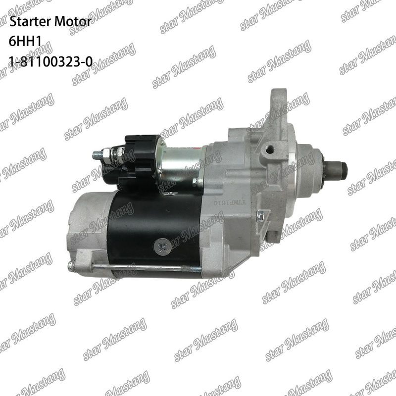 Situación 6HH1 Motor de arranque de motor 11T 24V 5.0KW 1-81100323-0 1-81100307-0 Para repuestos de motores ISUZU