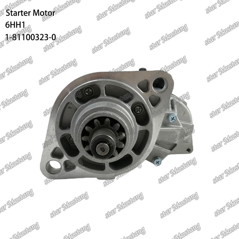 Situación 6HH1 Motor de arranque de motor 11T 24V 5.0KW 1-81100323-0 1-81100307-0 Para repuestos de motores ISUZU