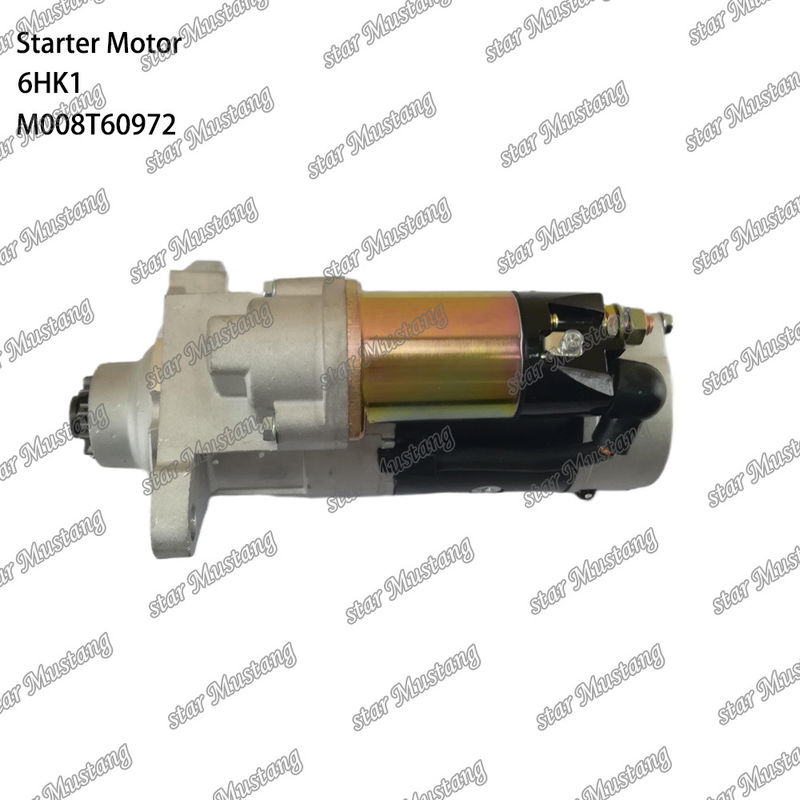6HK1 Motor de arranque de motor 24V 5.0KW 11T M008T60972 898060-8540 Para piezas de repuesto del motor ISUZU